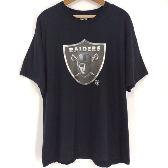 Ryan Navarro 24 (On Back Side) NFL Raiders Logo (On Front Side) Football T-Shirt - Picture 3 of 5